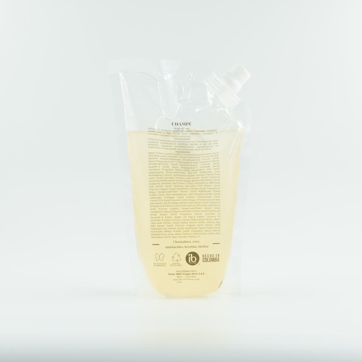 Shampoo Reconstrucción Capilar
