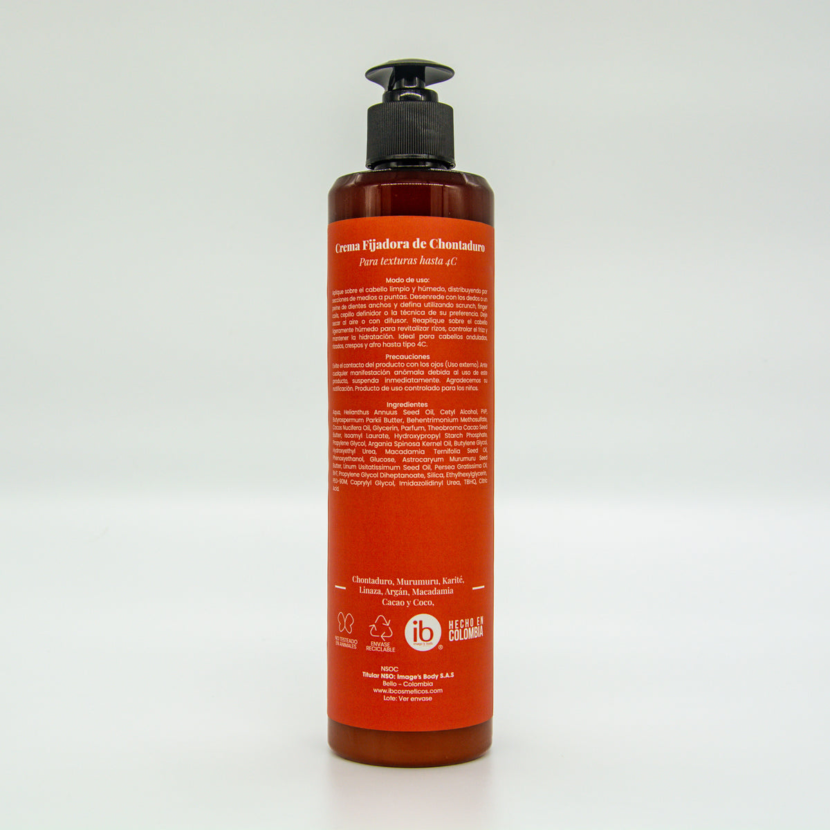 Crema Fijadora de Chontaduro
