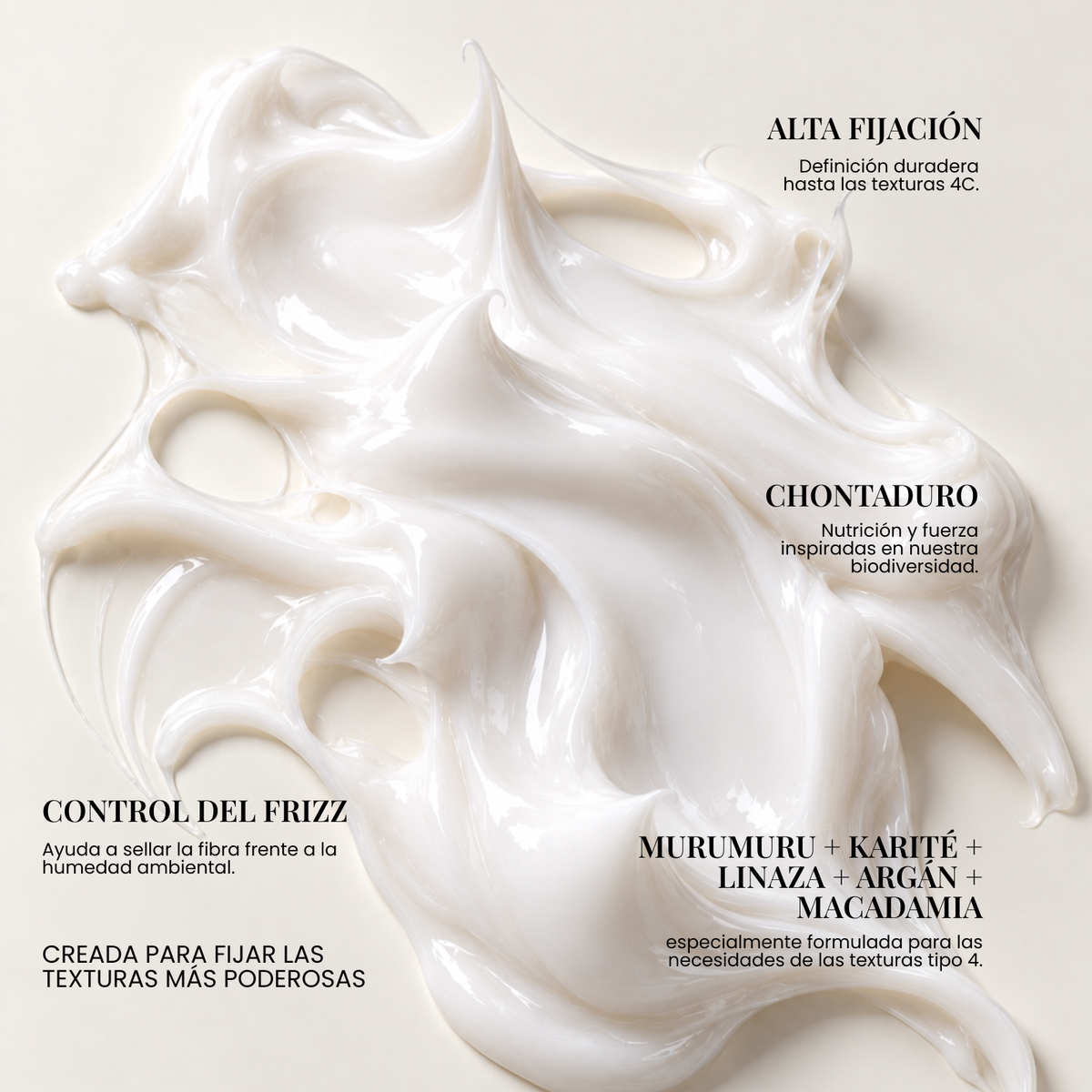 Crema Fijadora de Chontaduro